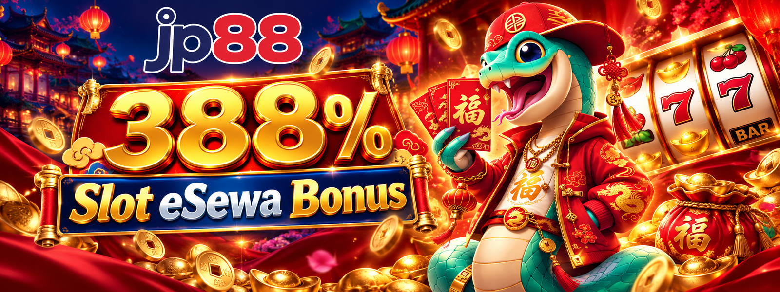 JP88 388% Slot eSewa Bonus