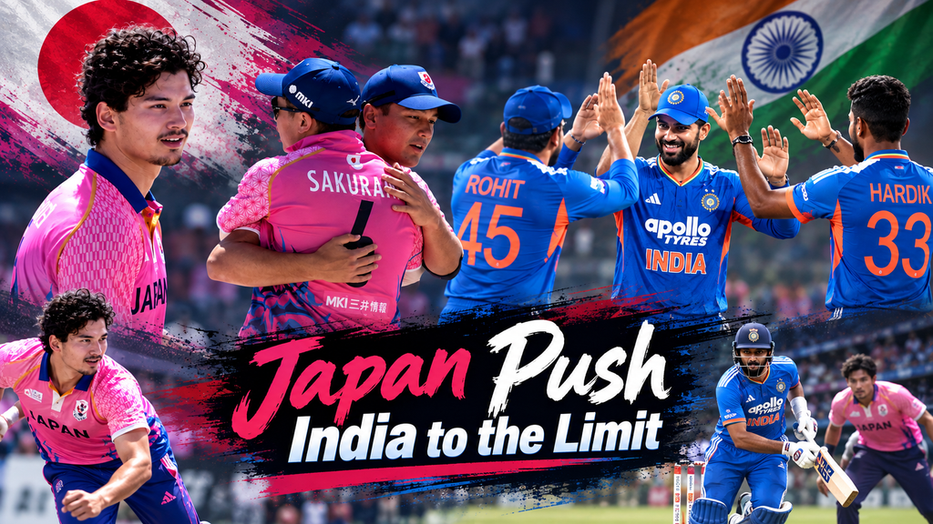 JP88 India vs Japan: Japan Push India to the Limit